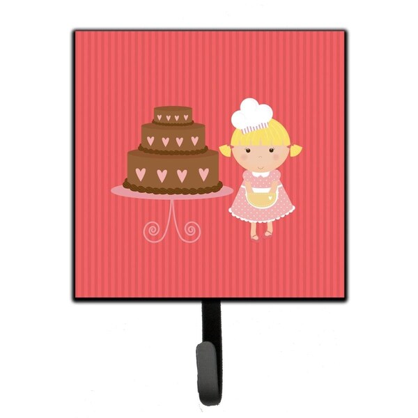 Carolines Treasures Valentines Cake Baker Blonde Leash or Key Holder - BB7265SH4