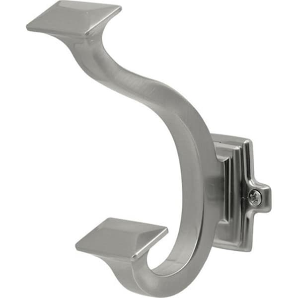 Hd Bungalow 5 in. Hook- Satin Nickel - BWP2155 SN