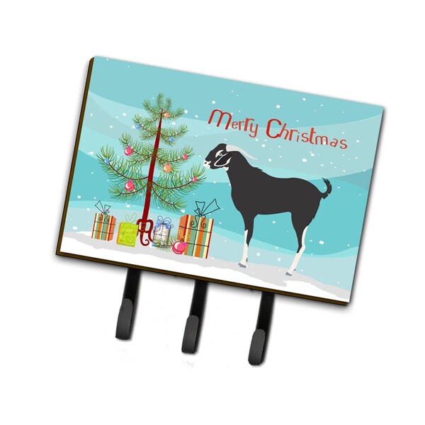 Micasa Black Bengal Goat Christmas Leash or Key Holder - MI757889