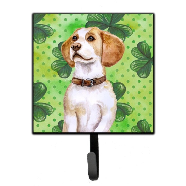 Carolines Treasures Beagle St Patricks Leash or Key Holder - BB9860SH4