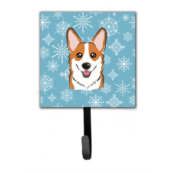 Jensendistributionservices Snowflake Red Corgi Leash & Key Holder - MI1721041