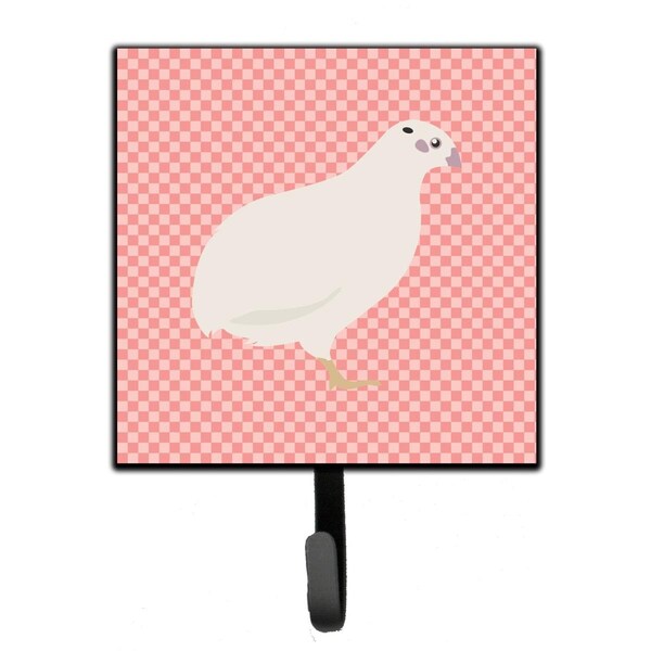 Jensendistributionservices Texas Quail Pink Check Leash or Key Holder - MI1717087