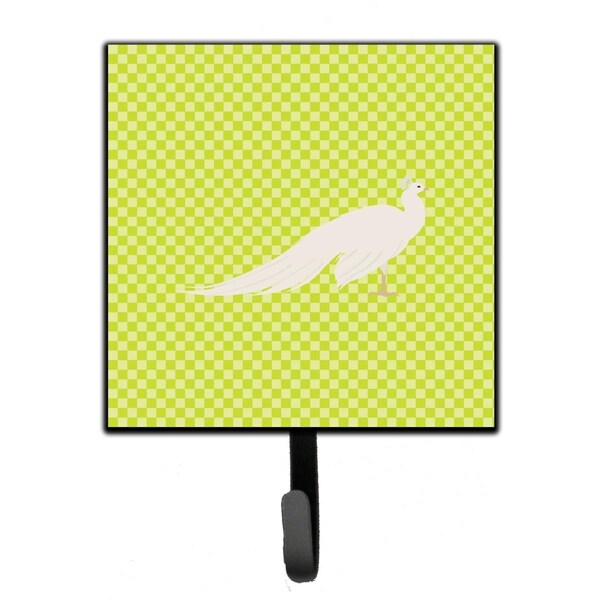Jensendistributionservices White Peacock Peafowl Green Leash or Key Holder - MI1710846