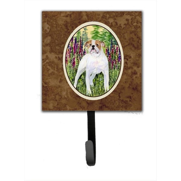Jensendistributionservices English Bulldog Leash Holder Or Key Hook - MI1654310