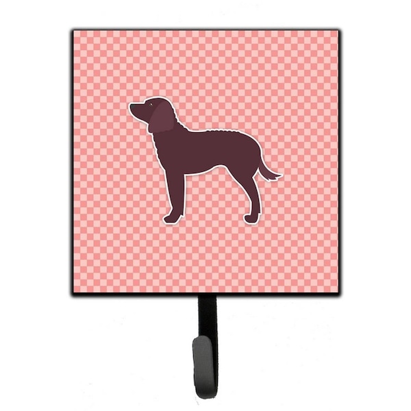 Jensendistributionservices American Water Spaniel Checkerboard Pink Leash or Key Holder - MI1709922