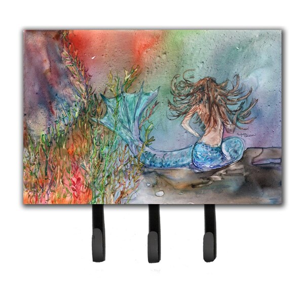 Jensendistributionservices Brunette Mermaid Water Fantasy Leash or Key Holder - MI1713907