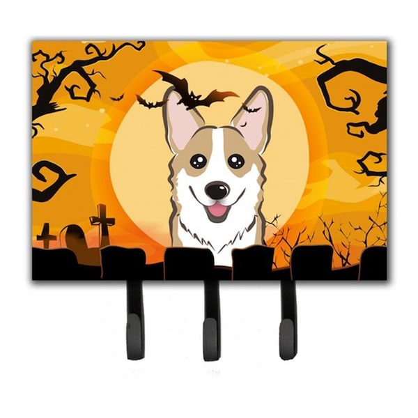 Jensendistributionservices Halloween Sable Corgi Leash & Key Holder - MI2088680