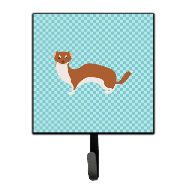 Jensendistributionservices Weasel Blue Check Leash or Key Holder - MI1655164