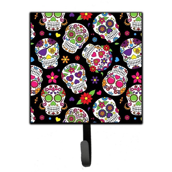 Carolines Treasures Day of the Dead Black Leash or Key Holder - BB5116SH4