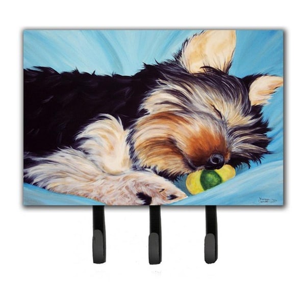 Jensendistributionservices Naptime Yorkie Yorkshire Terrier Leash or Key Holder - MI1718298