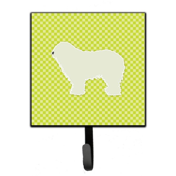 Micasa Komondor Checkerboard Green Leash or Key Holder - MI227582