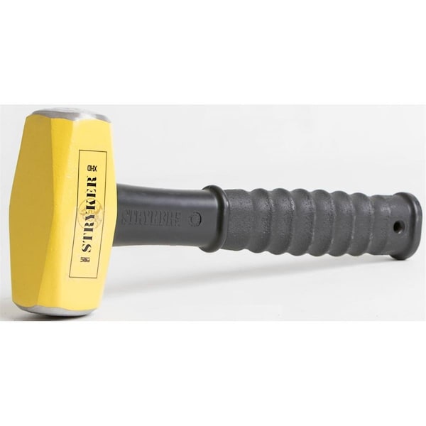 Abc Hammers 4 lbs Head with 12 in. Steel Reinforced Poly Handle Sledge Hammer - AB1864