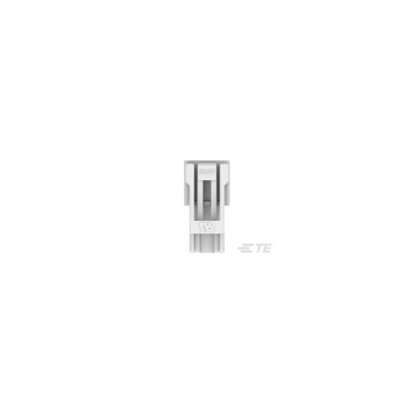 Conector de Tablero Te Connectivity, 2 Contactos, 1 Fila, Hembra, Aislante Natural, Enchufe - 2321918-2