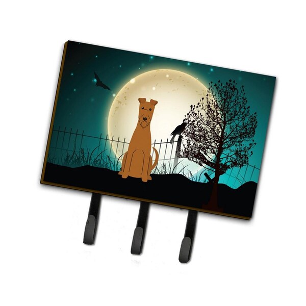 Jensendistributionservices Halloween Scary Irish Terrier Leash or Key Holder - MI1708662