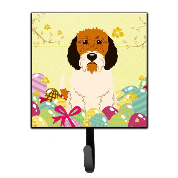 Jensendistributionservices Easter Eggs Petit Basset Griffon Veenden Leash or Key Holder - MI1654929