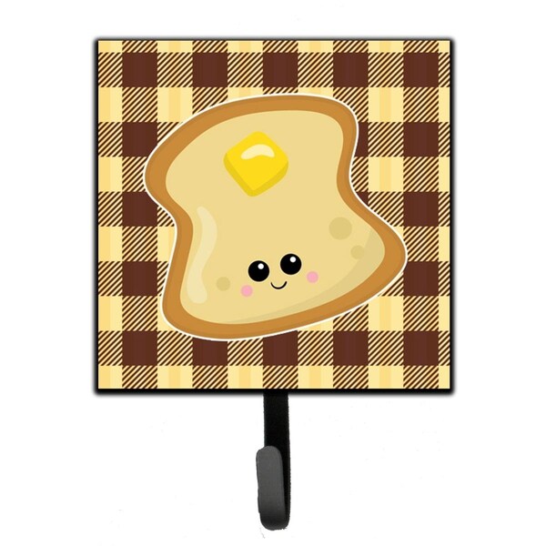 Carolines Treasures Buttered Toast Face Leash or Key Holder - BB7041SH4