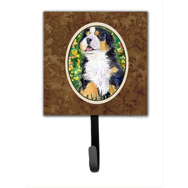 Jensendistributionservices 4.25 x 6 in. Bernese Mountain Dog Leash Or Key Hook - MI1654936