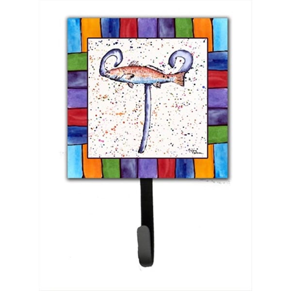 Jensendistributionservices Beach and Seafood Leash Holder Or Key Hook - MI1706773