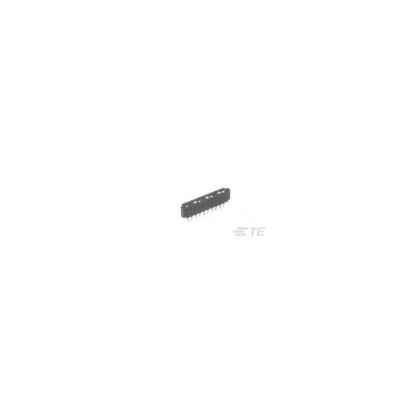 Conector FFC/FPC de Te Connectivity, 14 contactos, 1 fila, hembra, recto, paso de 0.039 pulgadas, terminal de soldadura, - 6-520315-4.