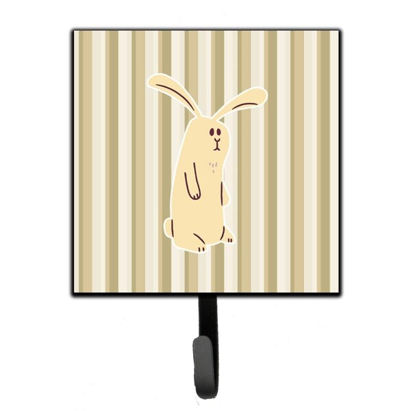 Jensendistributionservices Rabbit on Stripes Leash or Key Holder - MI1709885