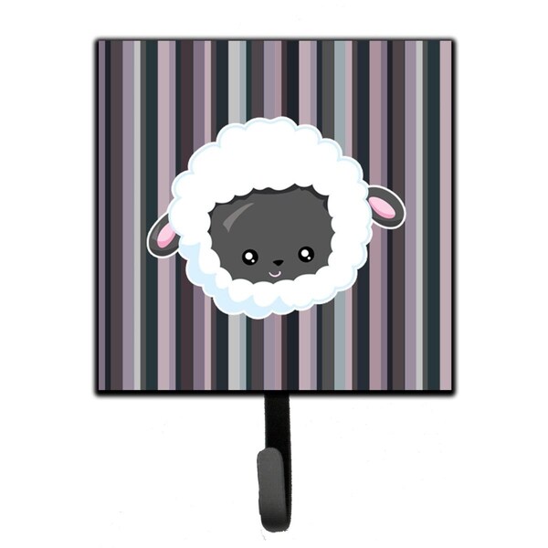 Carolines Treasures Black Sheep Lamb Face Leash or Key Holder - BB6931SH4