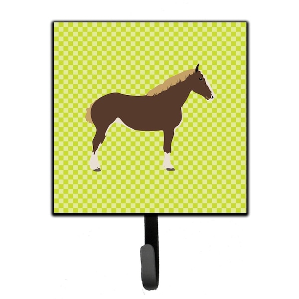 Carolines Treasures Percheron Horse Green Leash or Key Holder - BB7732SH4