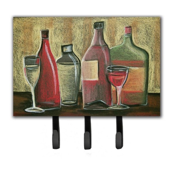 Jensendistributionservices Wine by Tiffany Budd Leash or Key Holder - MI2103706