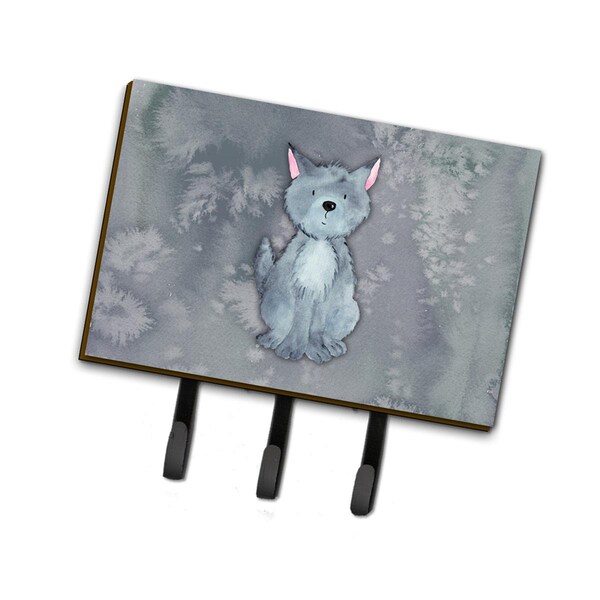 Jensendistributionservices Wolf Watercolor Leash or Key Holder - MI1721153