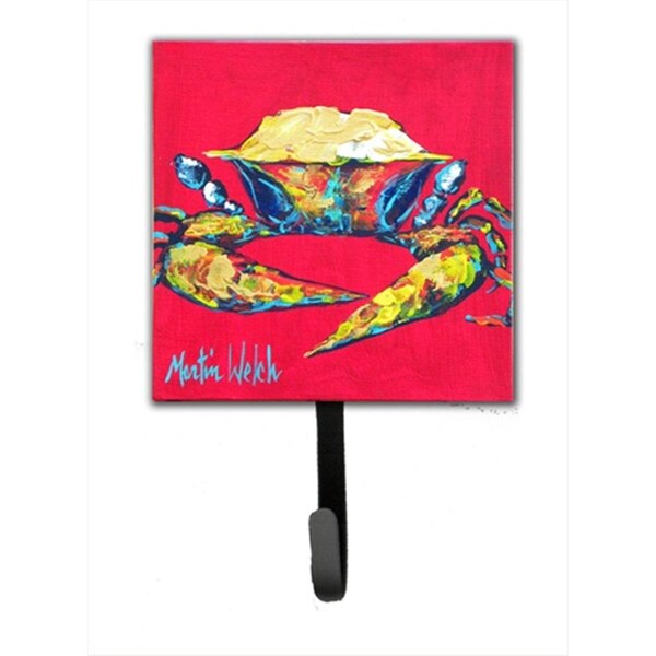 Carolines Treasures Crab Red One Leash Or Key Holder - MW1050SH4