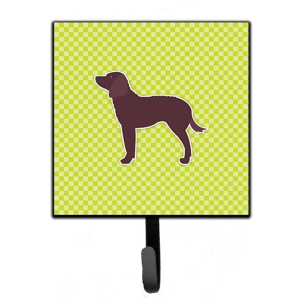 Carolines Treasures American Water Spaniel Checkerboard Green Leash or Key Holder - BB3801SH4