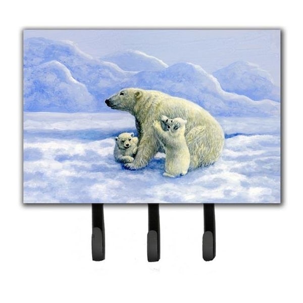 Jensendistributionservices Polar Bears by Daphne Baxter Leash or Key Holder - MI729987