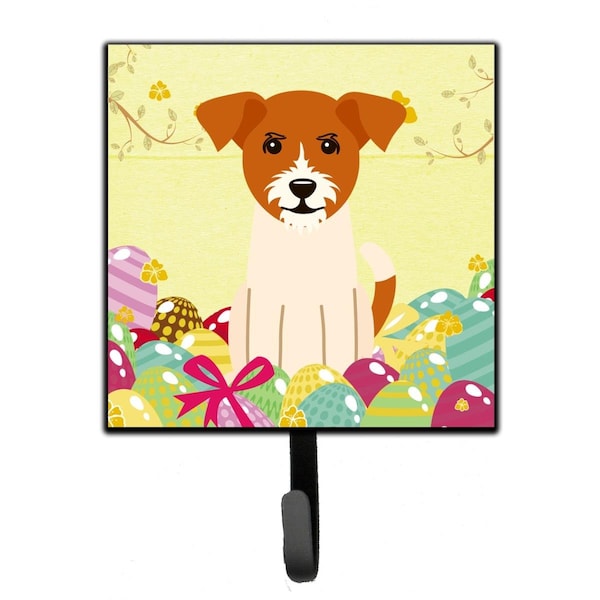 Carolines Treasures Easter Eggs Jack Russell Terrier Leash or Key Holder - BB6108SH4