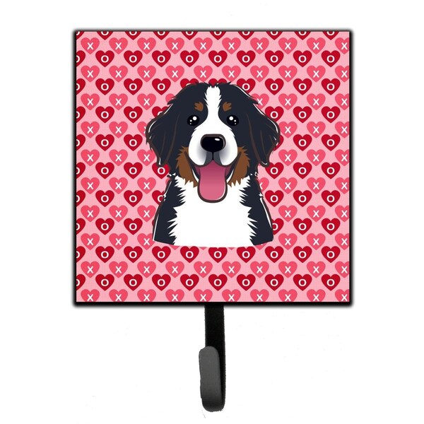 Carolines Treasures Bernese Mountain Dog Hearts Leash or Key Holder - BB5307SH4