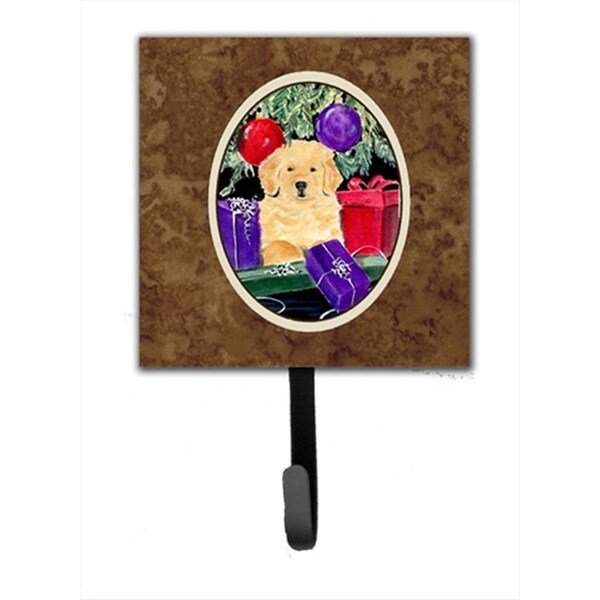 Jensendistributionservices 4.25 x 6 in. Golden Retriever Leash Or Key Hook - MI1709721