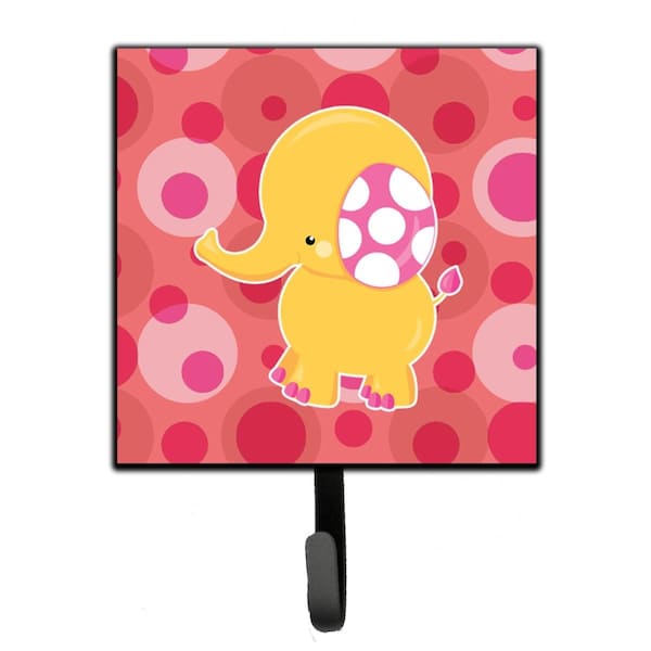 Carolines Treasures Girl Elephant Leash or Key Holder - BB6828SH4