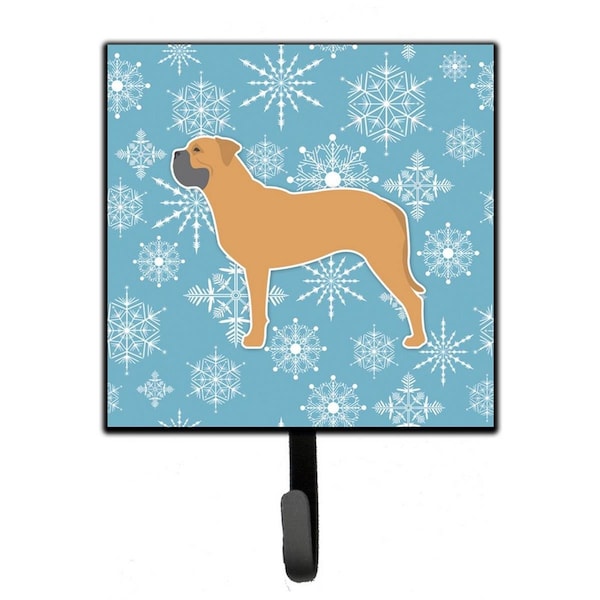Carolines Treasures Winter Snowflake Bullmastiff Leash or Key Holder - BB3571SH4