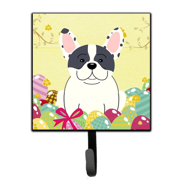 Jensendistributionservices Easter Eggs French Bulldog Piebald Leash or Key Holder - MI1530342