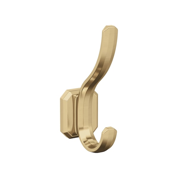 Amerock Granlyn Transitional Double Prong Champagne Bronze Wall Hook - HBX36693CZ