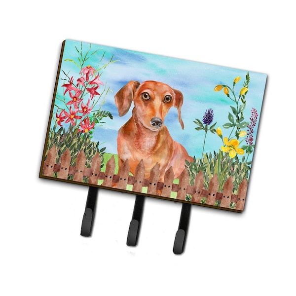 Carolines Treasures Red Dachshund Spring Leash or Key Holder - CK1269TH68