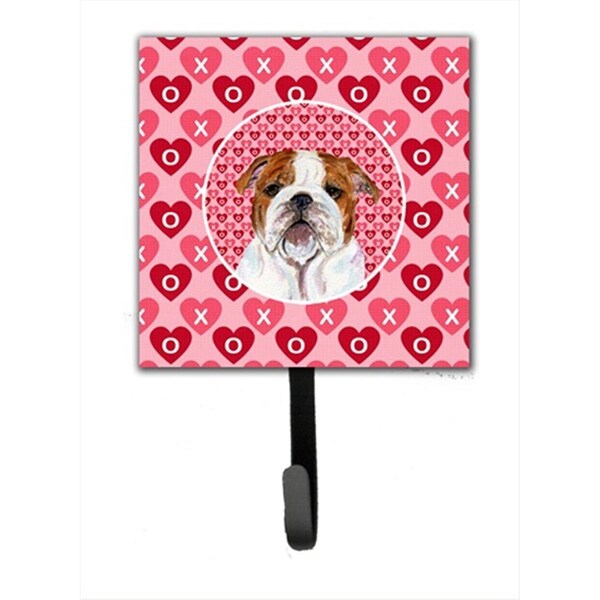 Carolines Treasures Bulldog English Leash Or Key Holder - SS4484SH4
