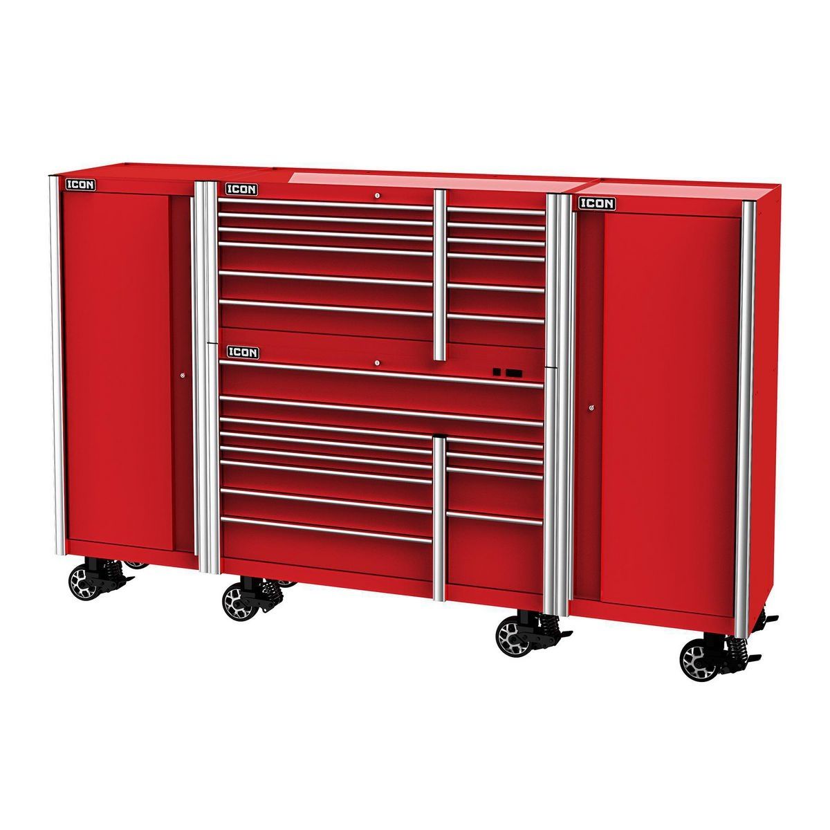 Cofre Superior Profesional de 56 pulgadas, Rojo - 56135