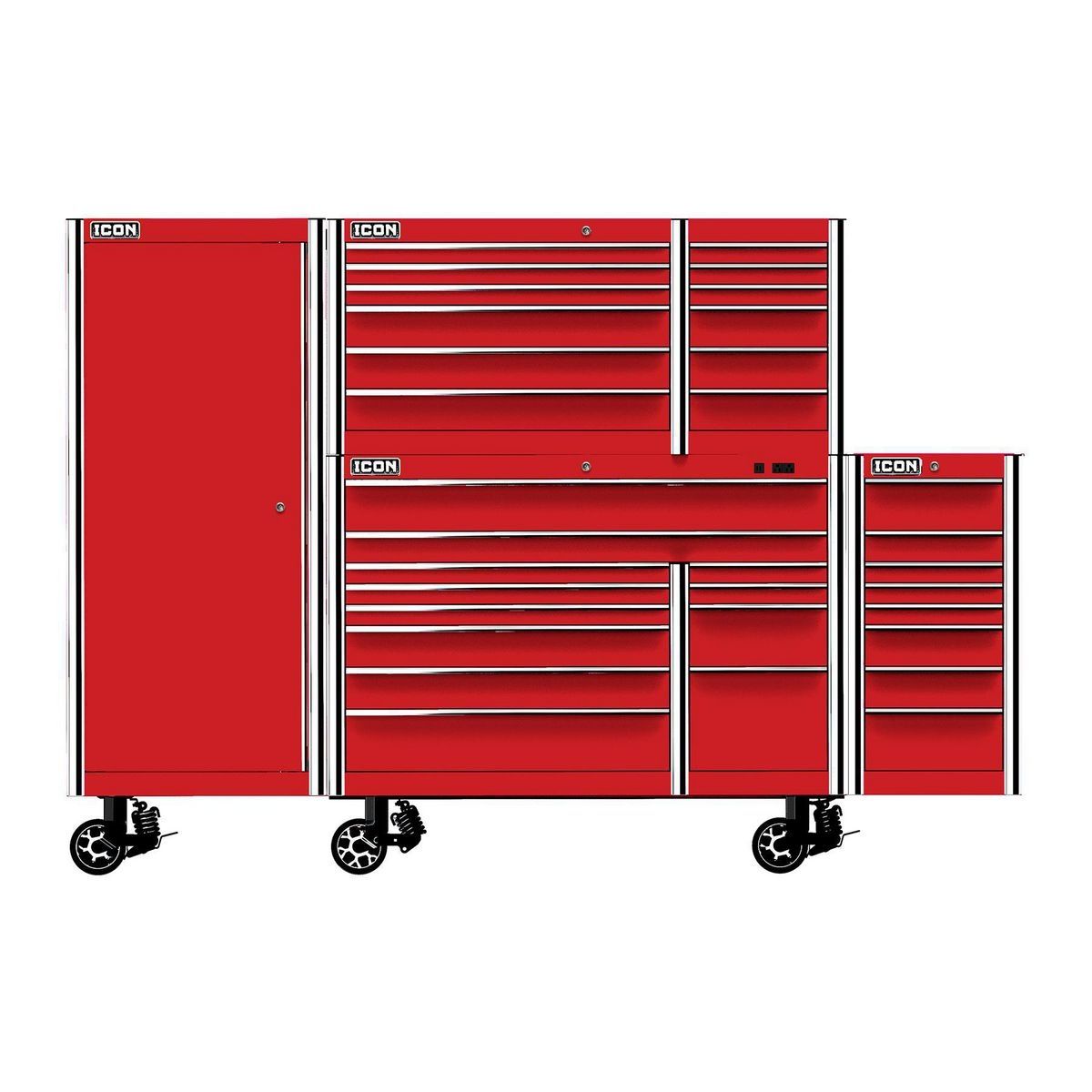 Cofre Superior Profesional de 56 pulgadas, Rojo - 56135