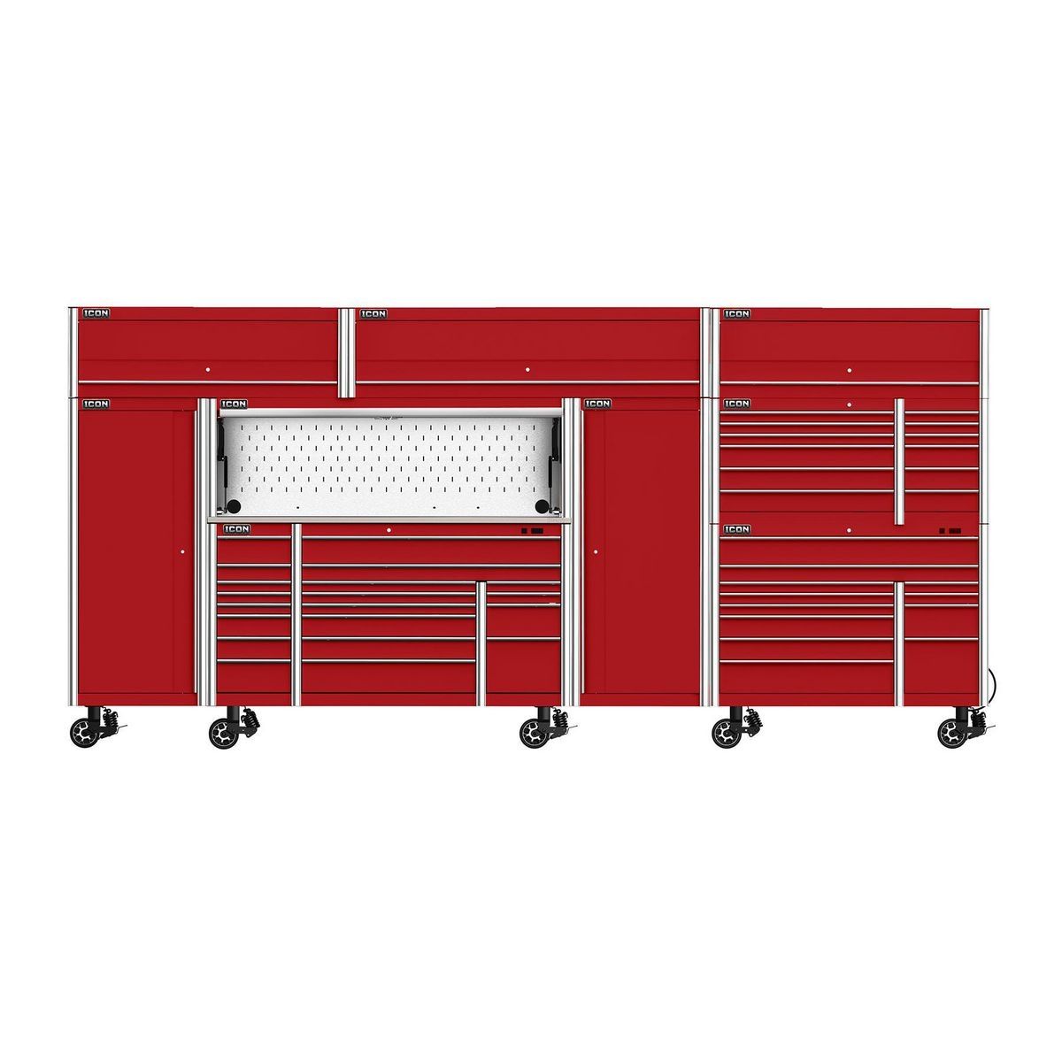 Cofre Superior Profesional de 56 pulgadas, Rojo - 56135