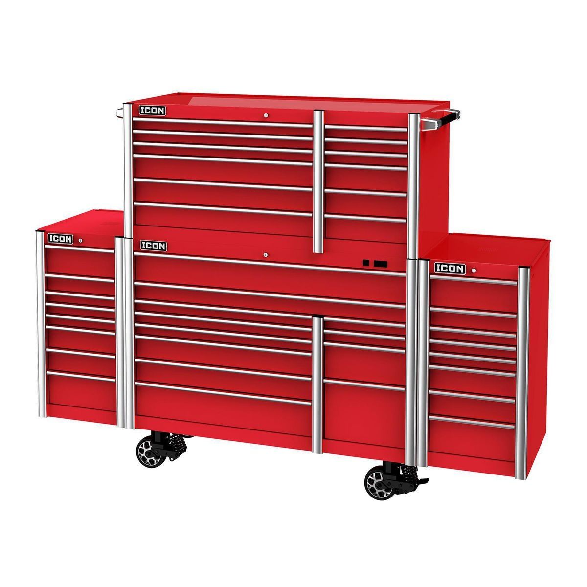 Cofre Superior Profesional de 56 pulgadas, Rojo - 56135