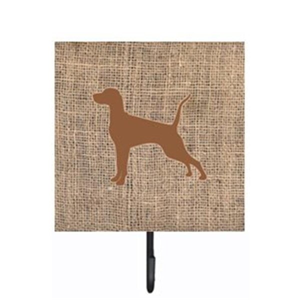 Carolines Treasures Pointer Burlap and Brown Leash Or Key Holder - BB1105-BL-BN-SH4