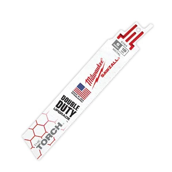 Milwaukee Tool The Torch 6 in. 18Tpi Sawzall Blades, 10PK - ML48-01-2764