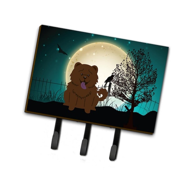 Carolines Treasures Halloween Scary Chow Chow Chocolate Leash or Key Holder - BB2331TH68