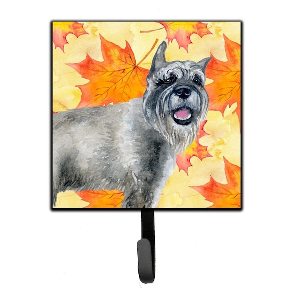 Jensendistributionservices Schnauzer Fall Leash or Key Holder - MI1706825