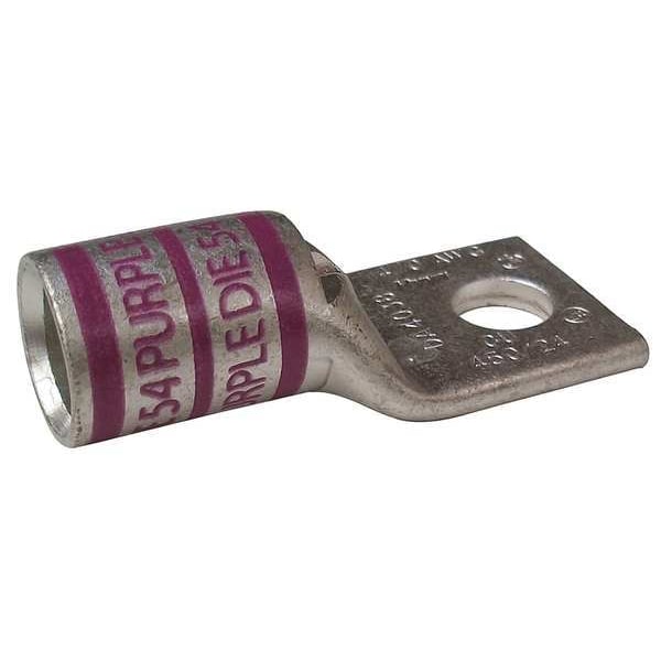 Conector de compresión de grapa de un solo agujero, calibre 4/0 AWG - 24C373