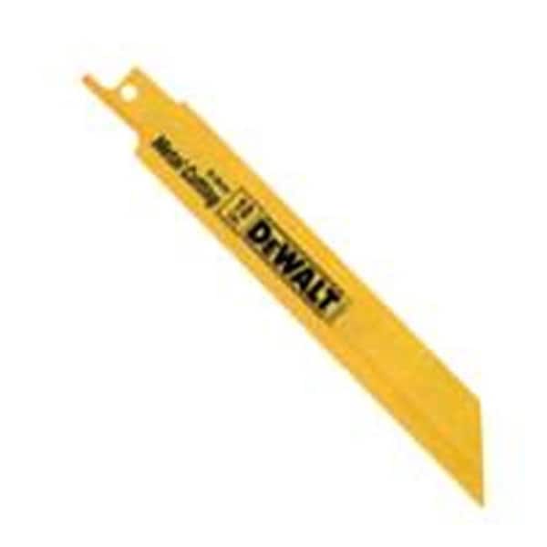Dewalt DeWalt DW4821 8 in. 18 Tpi Bimetal Reciprocating Blade - 6089338